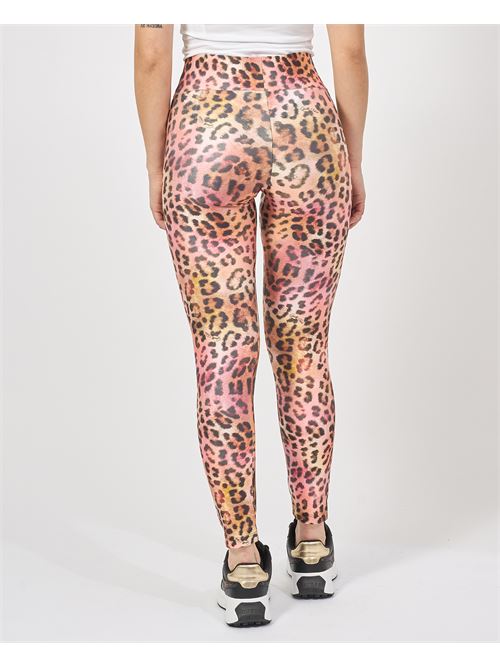 Gaelle Paris women's leggings with animal print GAELLE PARIS | GAABW04390MA51